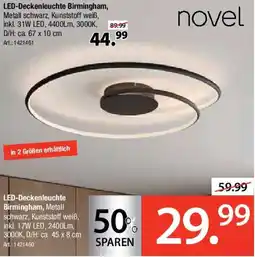 Zurbrüggen Novel LED-Deckenleuchte Birmingham Angebot