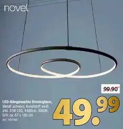 Zurbrüggen Novel LED-Hängeleuchte Birmingham Angebot
