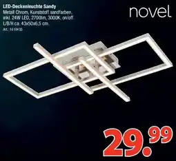 Zurbrüggen Novel LED-Deckenleuchte Sandy Angebot