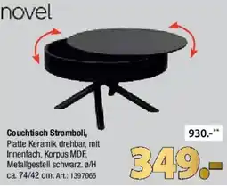 Zurbrüggen Novel Couchtisch Stromboli Angebot