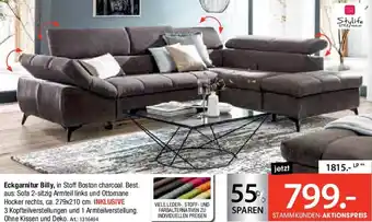 Zurbrüggen Stylife Eckgarnitur Billy Angebot