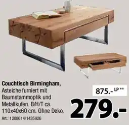 Zurbrüggen Couchtisch Birmingham Angebot