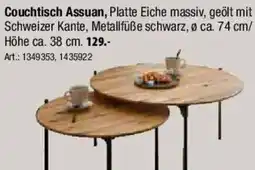 Zurbrüggen Couchtisch Assuan Angebot