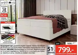 Zurbrüggen Welnova Boxspringbett Capri Angebot