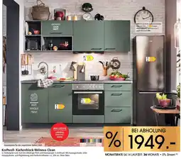 Zurbrüggen Kraftvoll Küchenblock Welnova Clean Angebot