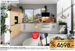 Zurbrüggen Wohlfühl-Küche Novel Matira und Barinka Angebot