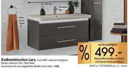 Zurbrüggen Waschtischunterschrank mit Keramikwaschtisch Angebot