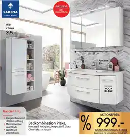 Zurbrüggen SADENA Badkombination Plaka Angebot