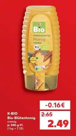 Kaufland K-BIO Bio-Blütenhonig Angebot