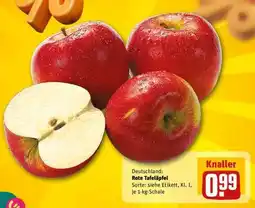 REWE Rote Tafeläpfel Angebot