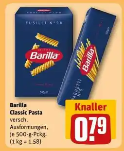 REWE BARILLA Classic Pasta Angebot