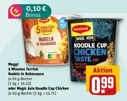 REWE Maggi Magic Asia Noodle Cup Chicken Angebot