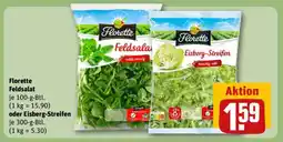 REWE Florette Feldsalat oder Eisberg-Streifen Angebot