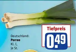 REWE Porree Angebot
