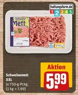 REWE Schweinemett XXL Angebot