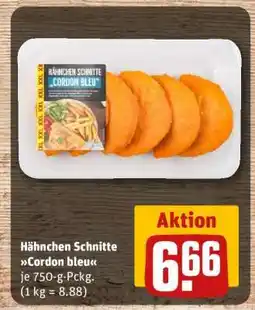 REWE Hähnchen-Schnitte Cordon Bleu Angebot
