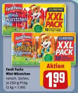REWE FERDI FUCHS Mini-Würstchen Angebot