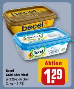 REWE Becel Gold oder Vital Angebot