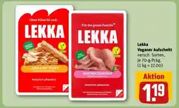 REWE Lekka Veganer Aufschnitt Angebot