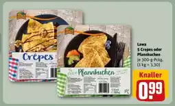 REWE Lawa 5 Crepes oder Pfannkuchen Angebot