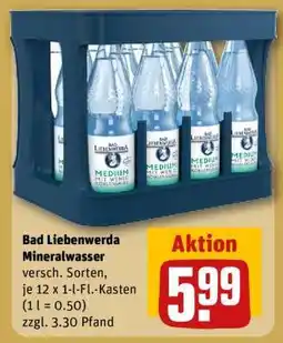 REWE BAD LIEBENWERDA Mineralwasser Angebot