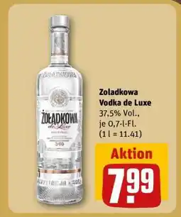 REWE Zoladkowa Vodka de Luxe Angebot