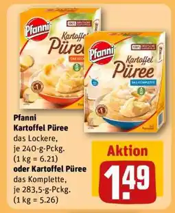 REWE PFANNI Kartoffel-Püree Angebot