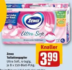 REWE Zewa Toilettenpapier Angebot