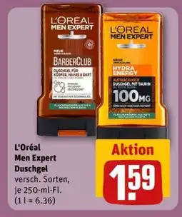REWE L'ORÉAL Men Expert Duschgel Angebot