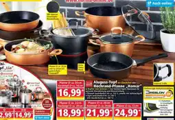 Norma Aluguss-Topf mit Glasdeckel oder Hochrand-Pfanne „Hamar“ Angebot