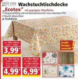 Norma Wachstuchtischdecke „Ecotex“ Angebot