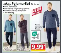Norma Ronley Pyjama-Set für Herren Angebot