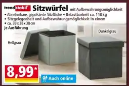 Norma Sitzwürfel Angebot