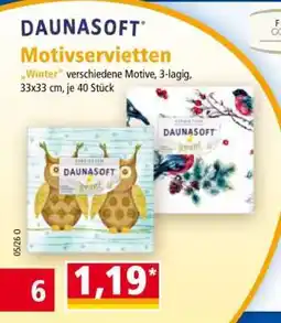 Norma DAUNASOFT Motivservietten Angebot