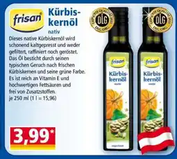 Norma frisan Kürbiskernöl nativ Angebot