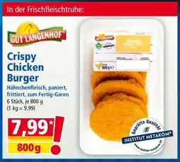 Norma Crispy Chicken Burger Angebot