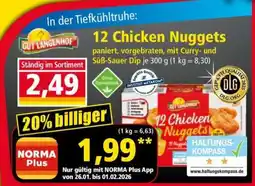 Norma 12 Chicken Nuggets Angebot