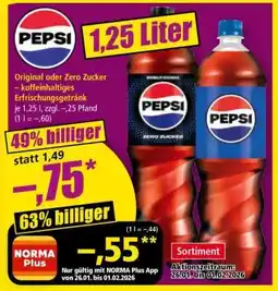 Norma Pepsi Angebot