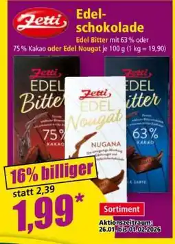 Norma Edel Schokolade Angebot