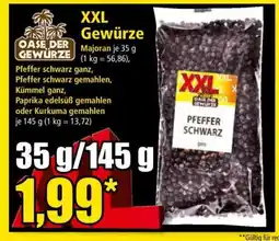 Norma XXL Gewürze Angebot