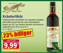 Norma Kräuterlikör Angebot