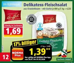 Norma Delikatess Fleischsalat Angebot