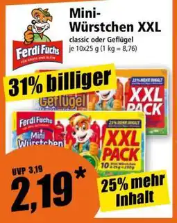 Norma Mini Würstchen XXL Angebot