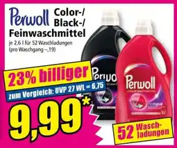 Norma Perwoll Color-/Black-/ Feinwaschmittel Angebot