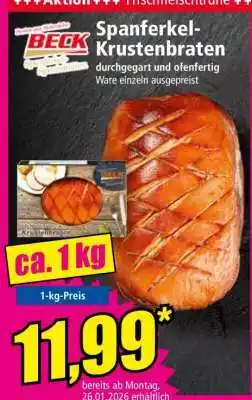 Norma Spanferkel-Krustenbraten Angebot