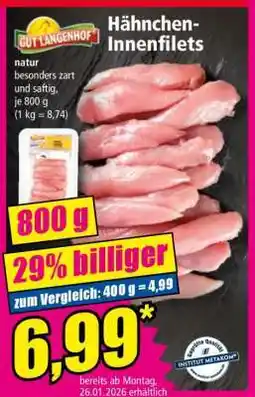 Norma Hähnchen- Innenfilets Angebot