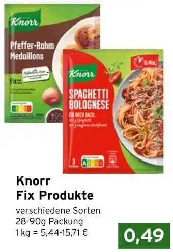 CAP Markt Knorr Fix Produkte Angebot