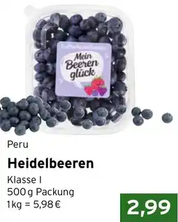 CAP Markt Peru Heidelbeeren Angebot