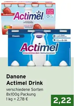 CAP Markt Danone Actimel Drink Angebot