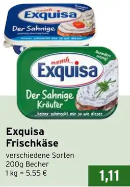 CAP Markt Exquisa Frischkäse Angebot